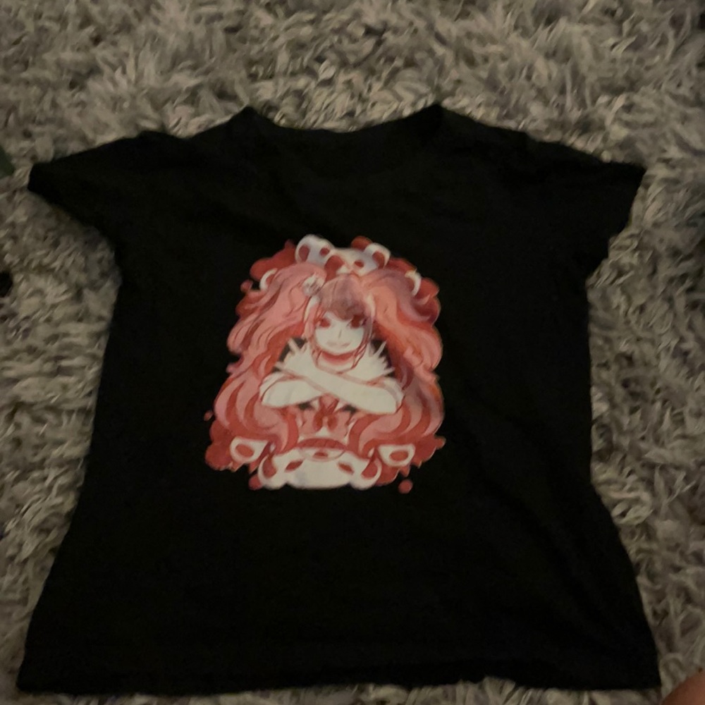 Junko Enoshima small black T-Shirt
